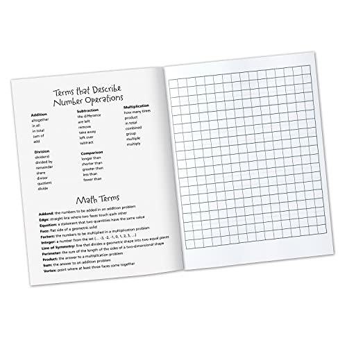Learning Resources Math Journal, Student Organizer, Classroom Journal Set, Set of 10 Journals - Image 4