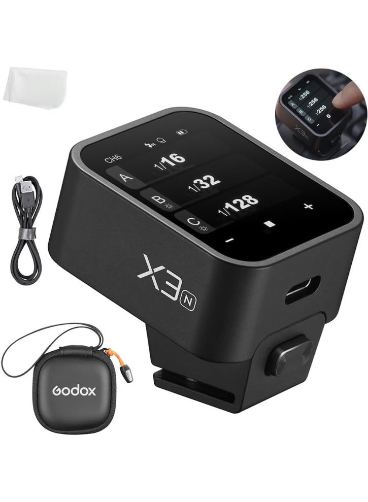 Godox Godox x3-n Trigger Godox Flash Trigger Touch Screen Ttl Wireless Flash Trigger With Tc ZFCA1EDE1C2CD0D69F1B1Z