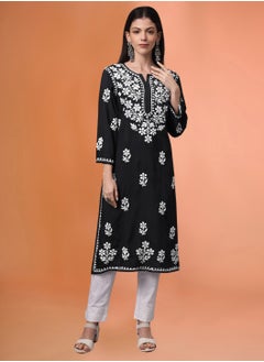 الايا كورتا مودال شيكانكاري مطرزة يدويًا- AL4013  - Image 1