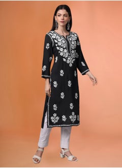 الايا كورتا مودال شيكانكاري مطرزة يدويًا- AL4013  - Image 3