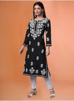 الايا كورتا مودال شيكانكاري مطرزة يدويًا- AL4013  - Image 4