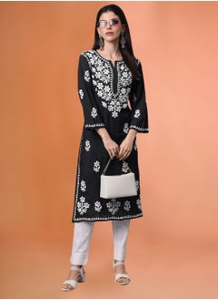 الايا كورتا مودال شيكانكاري مطرزة يدويًا- AL4013  - Image 5