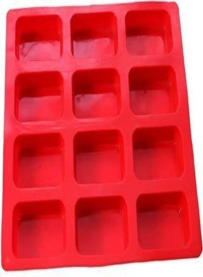 KITCHOOK Silicone Chocolate Mould 12 (Pack of 1) AJ 261 - Image 3