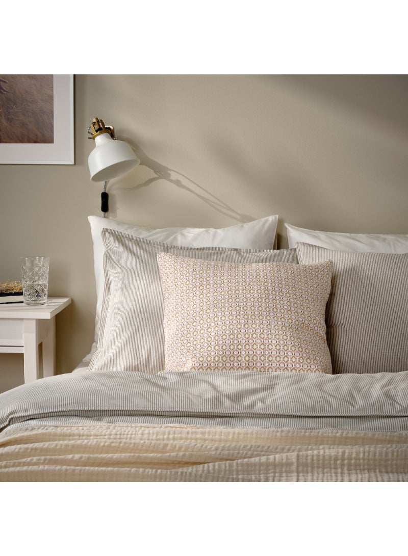 Cushion Cover White/Light Pink 50X50 Cm - Image 3