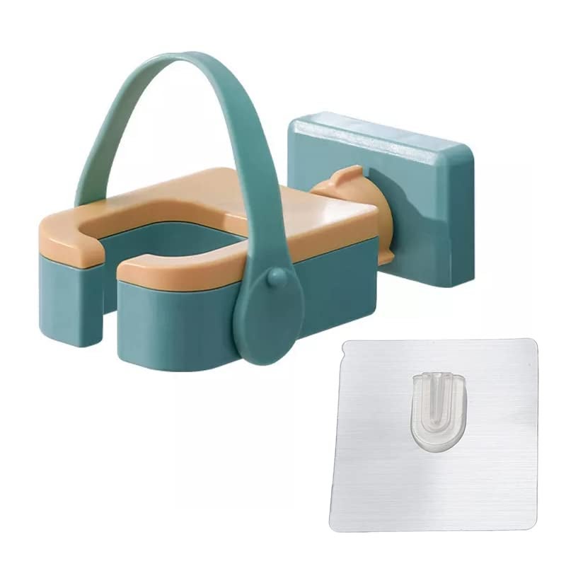 Luxula Wall Mounted Hands Free Hair Dryer Blow Dryer Sticker Holder Bathroom Hanging Stand - Image 1