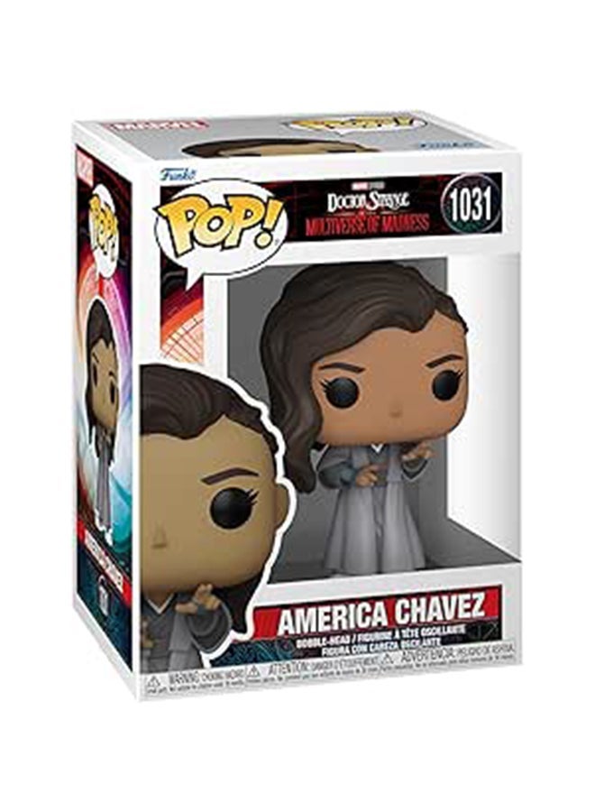 Funko فانكو بوب! مارفل: دكتور سترينج في موم - أمريكا تشافيز تمثال فني من الفينيل - Image 1