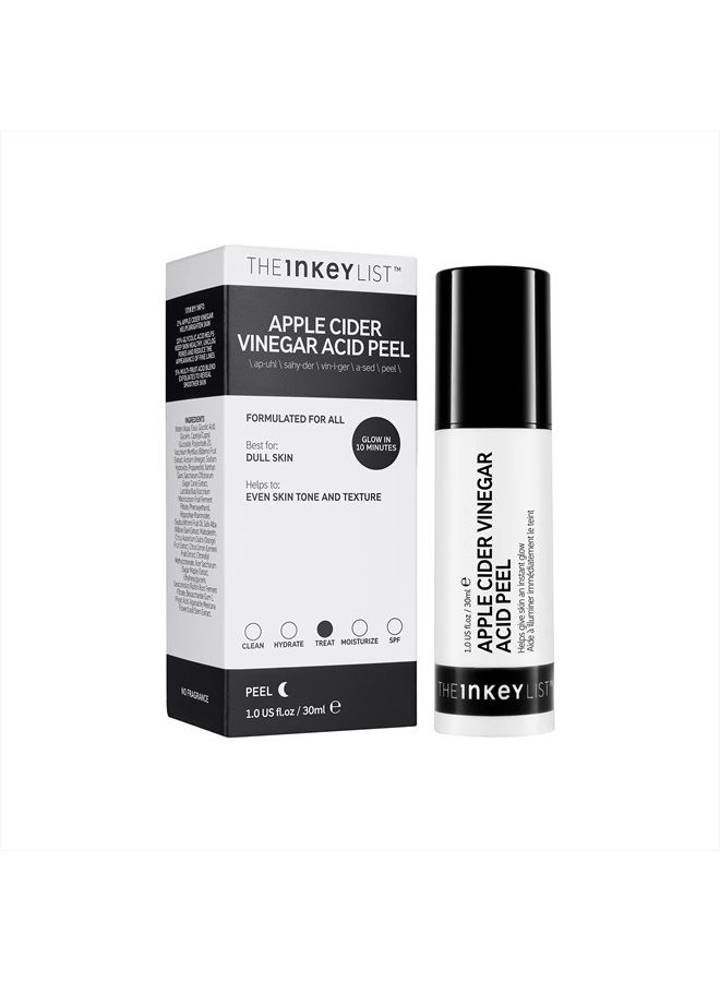 The INKEY List Apple Cider Vinegar Acid Peel, Exfoliating AHAs Even Skin Tone, Reduce Redness and Minimize Pores, 1.01 Fl Oz - Image 5