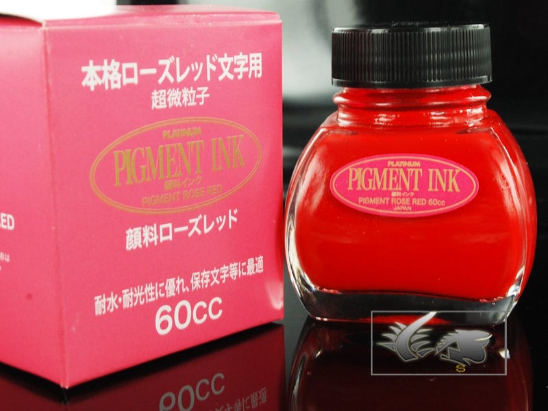 Platinum fountain pen Ultra pigment particles in close Red INKG-1500# 20 (japan import) - Image 4