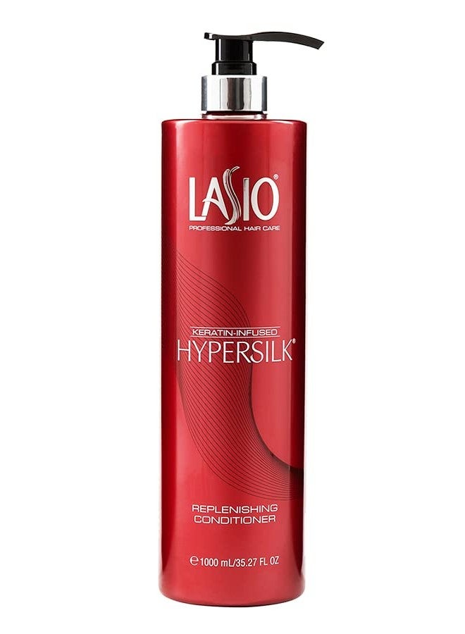 Lasio Keratininfused Hypersilk Replenishing Conditioner 35.27 Fl. Oz Keratin Conditioner Deep Conditioner Conditioner For Dry Hair Repair Restore & Redefine Hair Care Product - Image 2