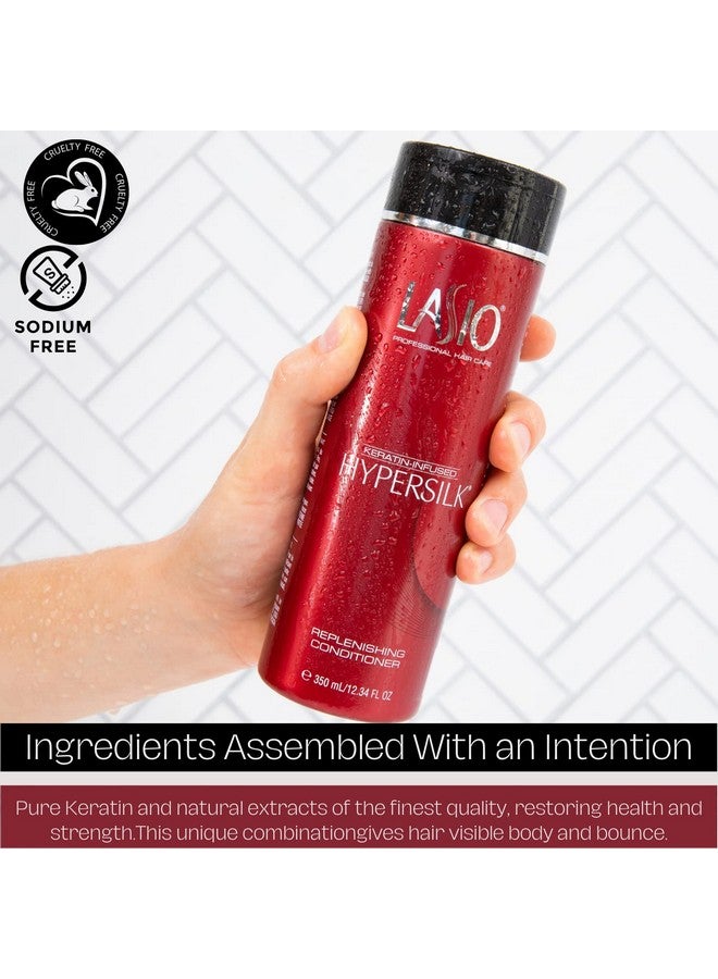 Lasio Keratininfused Hypersilk Replenishing Conditioner 35.27 Fl. Oz Keratin Conditioner Deep Conditioner Conditioner For Dry Hair Repair Restore & Redefine Hair Care Product - Image 5