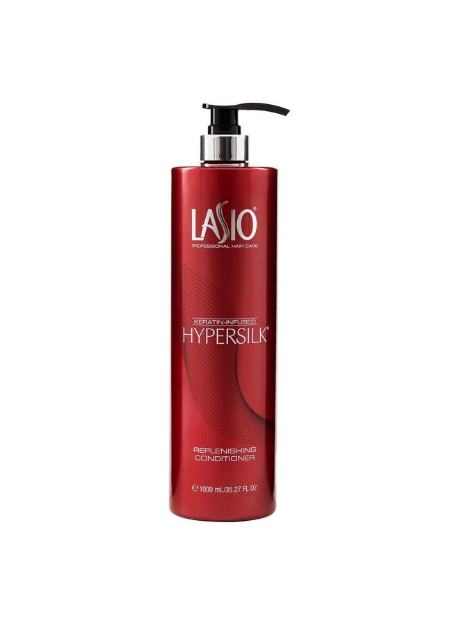 Lasio Keratininfused Hypersilk Replenishing Conditioner 35.27 Fl. Oz Keratin Conditioner Deep Conditioner Conditioner For Dry Hair Repair Restore & Redefine Hair Care Product - Image 3