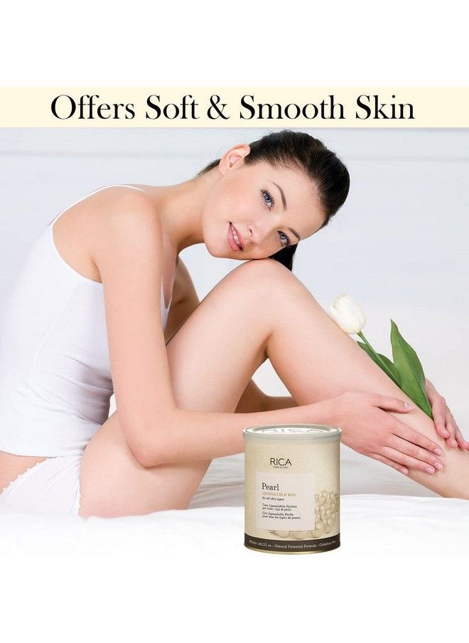 Rica Pearl Liposoluble Wax For Women'S All Skin Types 800 Ml (28. 2Fl. Oz)  - Image 5
