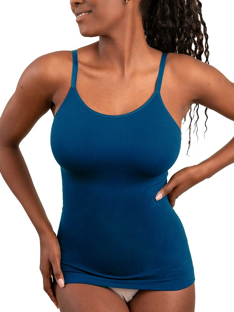 SHAPERMINT Womens Tops - Scoop Neck Cami Body Shaper for Women, Shapewear Tummy Control, Camisole Tank Tops for Women - Image 1