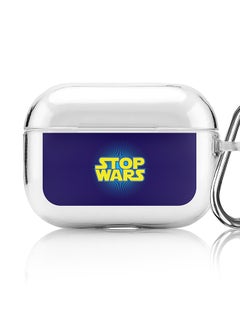 Classic Clear printed Case for Apple AirPods Pro 2nd Generation Thin Transparent Cover [Designed for Apple AirPods Pro 2nd Generation] - Stop Wars