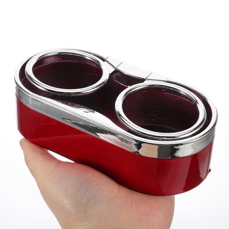Universal Car Dual Cup Holder Insert for SUV Truck Seat Bottle Storage Accessory - Image 4