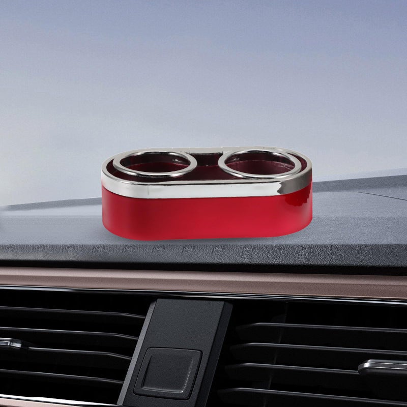 Universal Car Dual Cup Holder Insert for SUV Truck Seat Bottle Storage Accessory - Image 5