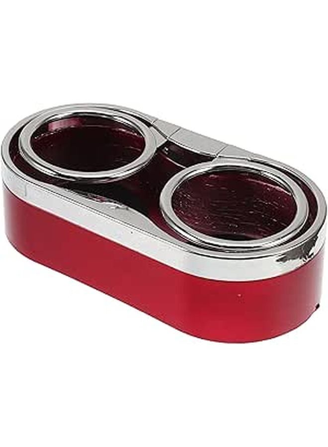 Universal Car Dual Cup Holder Insert for SUV Truck Seat Bottle Storage Accessory - Image 1