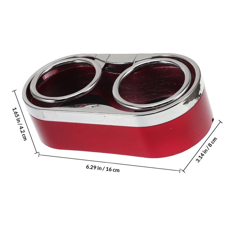 Universal Car Dual Cup Holder Insert for SUV Truck Seat Bottle Storage Accessory - Image 3