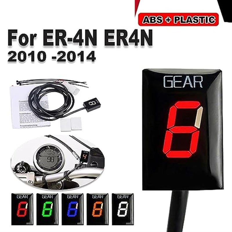 Wivplex 1-6 Gear Indicator for ER-4N Motorcycles - Image 5