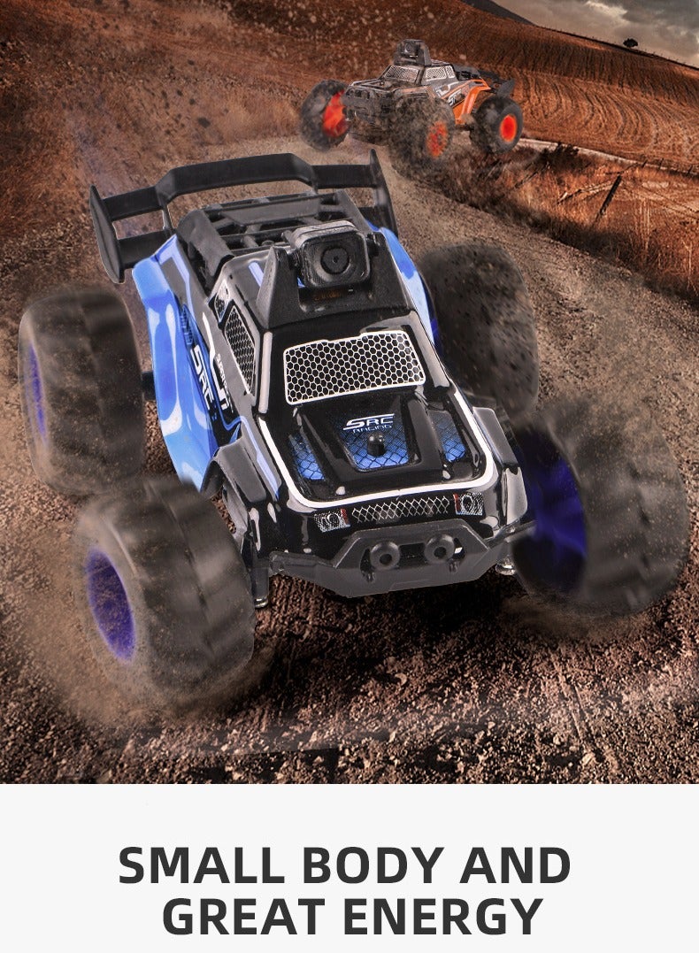 ارواق 1:32 HD كاميرا 2WD التحكم عن بعد على الطرق الوعرة سيارة 2.4G قوي امتصاص الصدمات واي فاي FPV كاميرا فيديو مزدوجة مصباح ليد عالية السرعة RC سيارة - Image 2