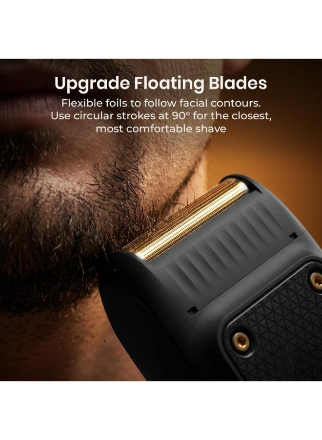 VGR Professional Men's Shaver (Model V-353), Extra Large Chip, 600mAh Battery, USB Charging - Black black - Image 4