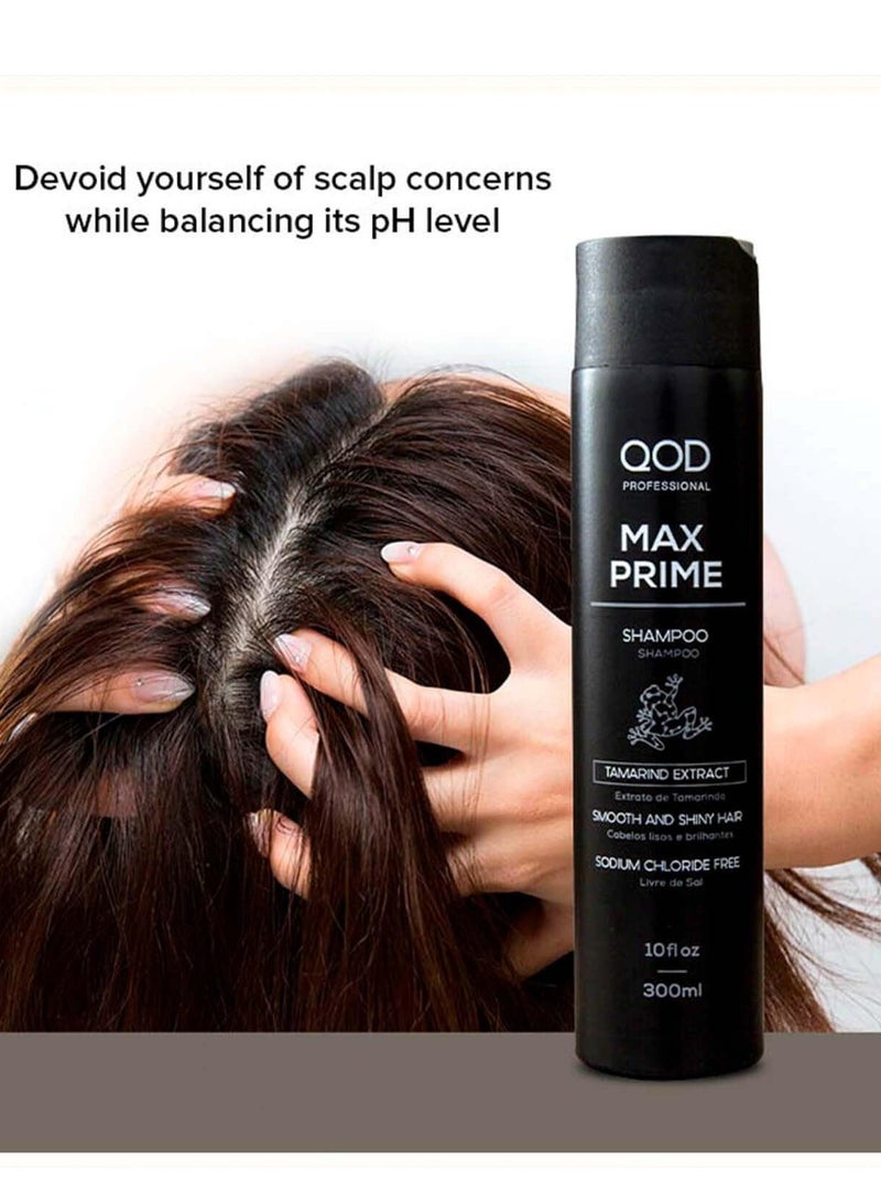 Qod Professional Max Prime After Treatment Shampoo 300Ml Sulphate Free Sodium Chloride Free - Image 3