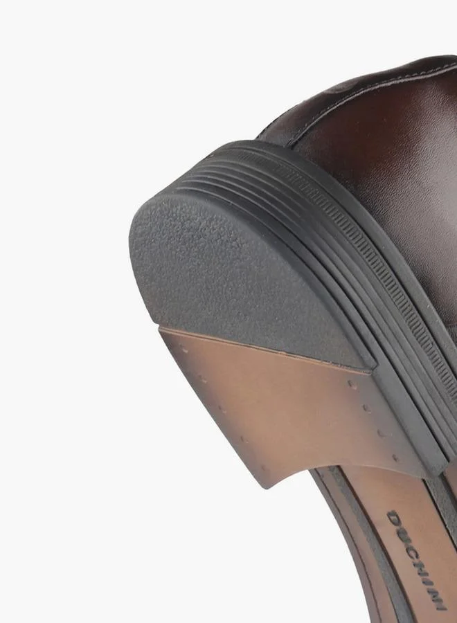 Duchini BROWN Men Lace-Up Derby Shoes for Men | Best Price UAE