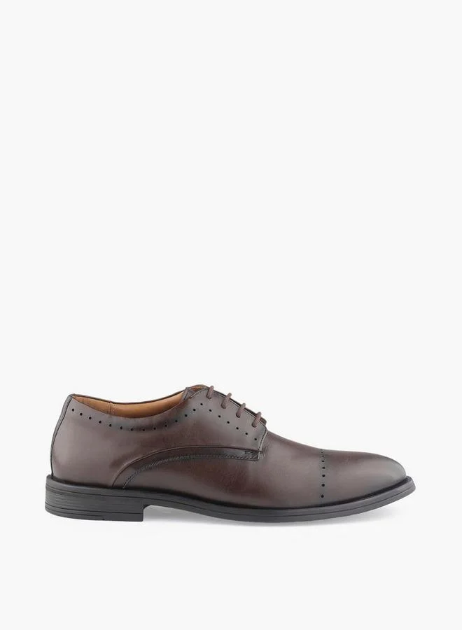 Duchini BROWN Men Lace-Up Derby Shoes for Men | Best Price UAE