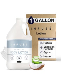 1-Shoppe All-in-Kit 1-Shoppe All-in-Kit H2O Tropical Infuse Hotel Body Lotion | 1 Gallon | For Hospitality & Vacation Rentals to Refill Dispensers | (Single Gallon) 