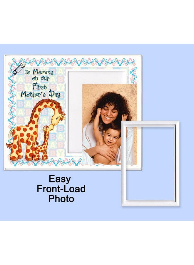 Expressly Yours! Photo Expressions To Mommy on Our First Mother's Day Picture Frame | 1st Mothers Day Picture Frame Gift | Gift-Boxed Ready to Give | Includes Matching Gift Card | Baby Giraffe Theme - Image 5