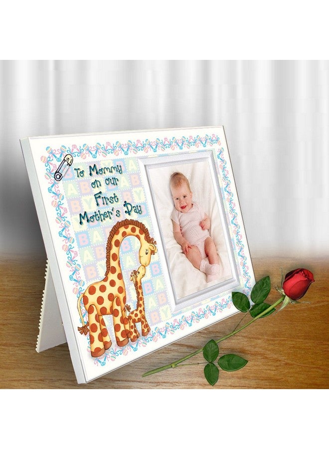 Expressly Yours! Photo Expressions To Mommy on Our First Mother's Day Picture Frame | 1st Mothers Day Picture Frame Gift | Gift-Boxed Ready to Give | Includes Matching Gift Card | Baby Giraffe Theme - Image 3
