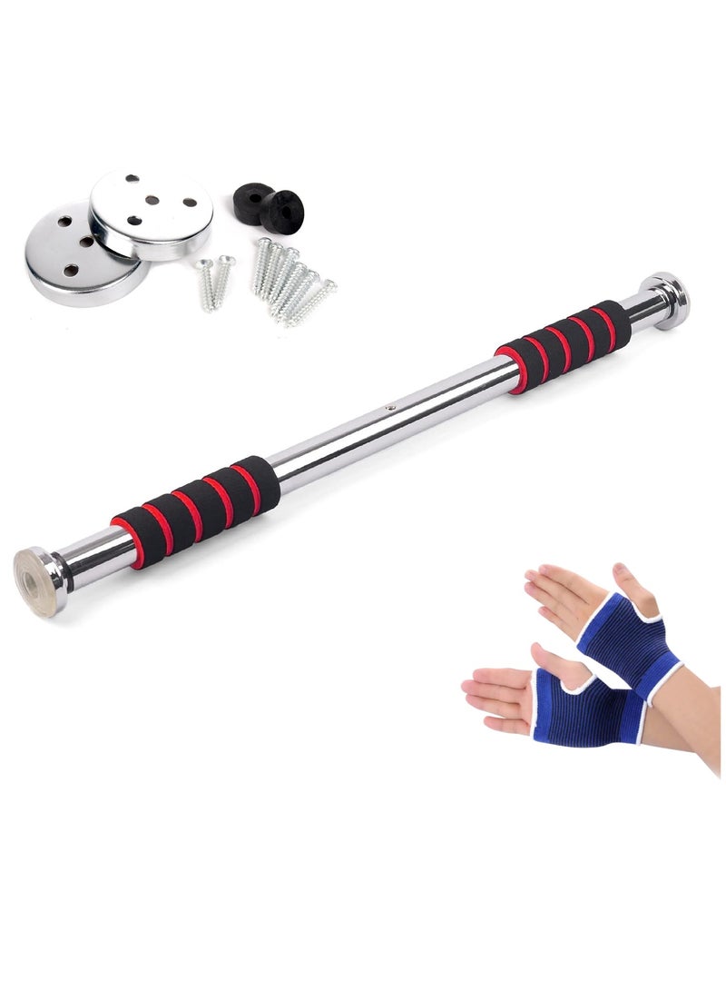 Pro Hanson Doorway Gym Bar, Adjustable Chin Up and Pull Up Bar With Foam Grips - 100 KG - Image 1