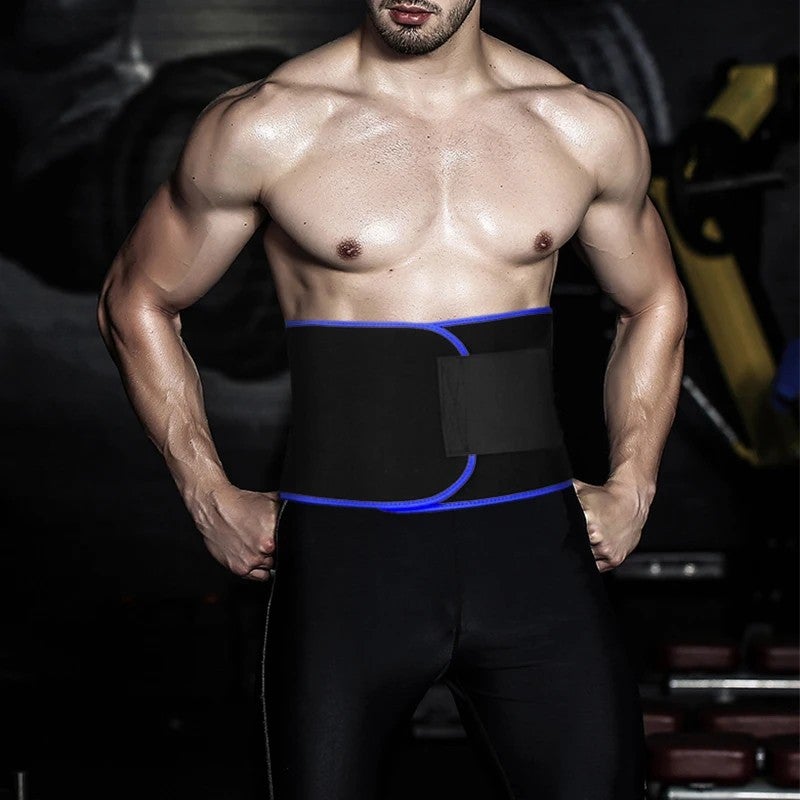 Bluejw Low MOQ Neoprene Waist Trimmer Belt for Men & Women - 7 Colors, Durable Sweat Workout Waist Trainer - Image 4