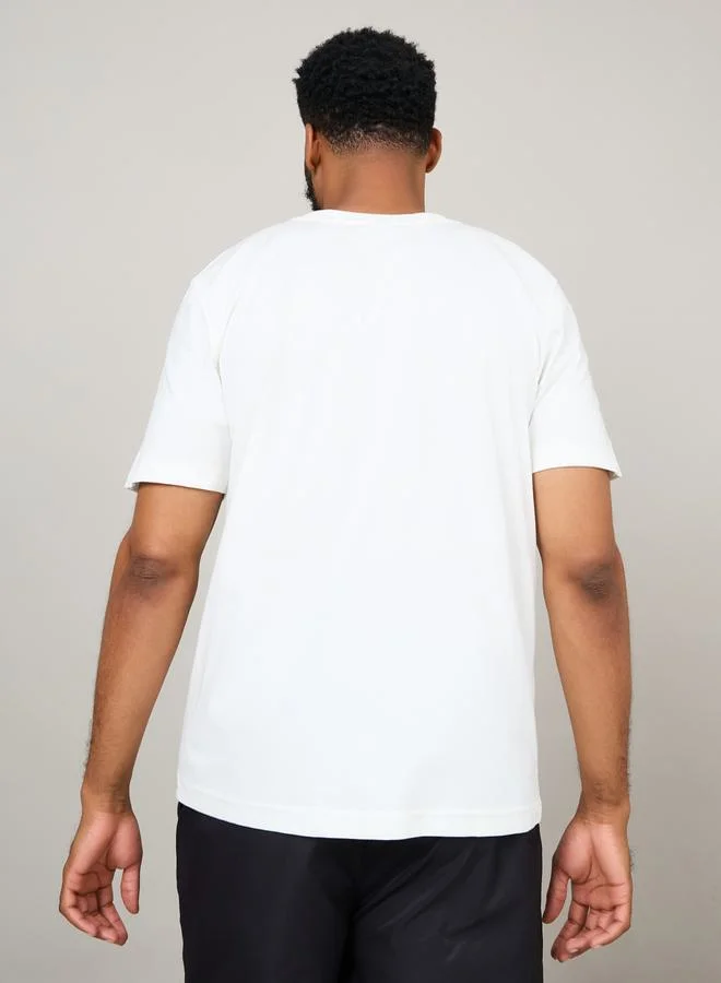 umbro Undyed Slogan Print Regular Fit T-shirt