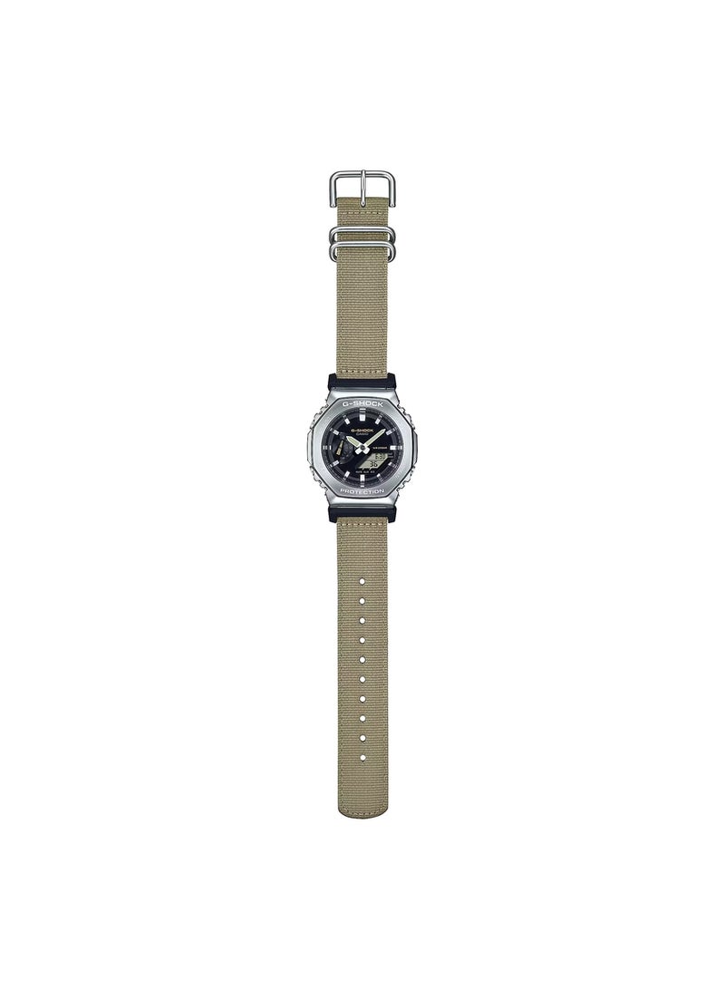 G-SHOCK 2100 Series G-STEEL GM-2100C-5ADR Analog-Digital Stainless steel Wrist Watch - Image 4