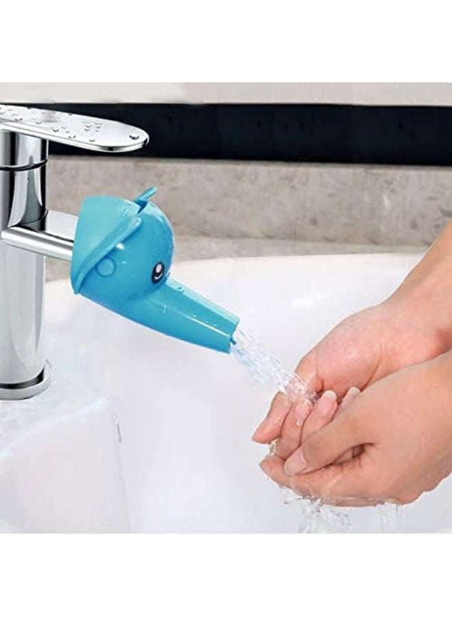 EVSOFMLF Faucet Extender for Kids, 3Pcs Faucet Cover Cartoon Faucet Extender Sink Hand Extender Washing for Children, Toddler, Baby Fun and Safe - Image 4