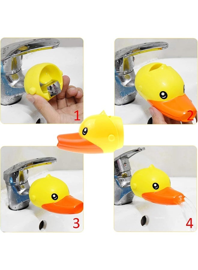 EVSOFMLF Faucet Extender for Kids, 3Pcs Faucet Cover Cartoon Faucet Extender Sink Hand Extender Washing for Children, Toddler, Baby Fun and Safe - Image 3