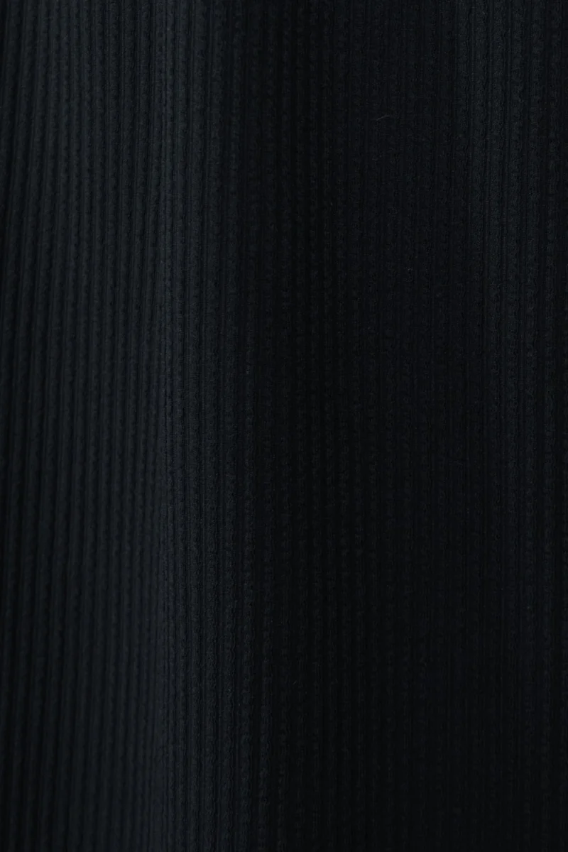 اوبلاند Women's Winter Pants Thick Corrugated Fabric Elastic Waist Corrugated Lycra Wide Leg Jumbo