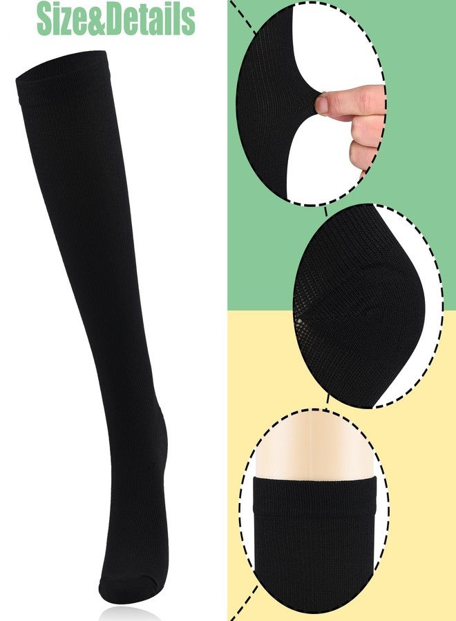 JcHrmers Halloween Costumes Black and White Striped Shirt, Black Short and Tube Socks (Small (3-4yr)) - Image 3