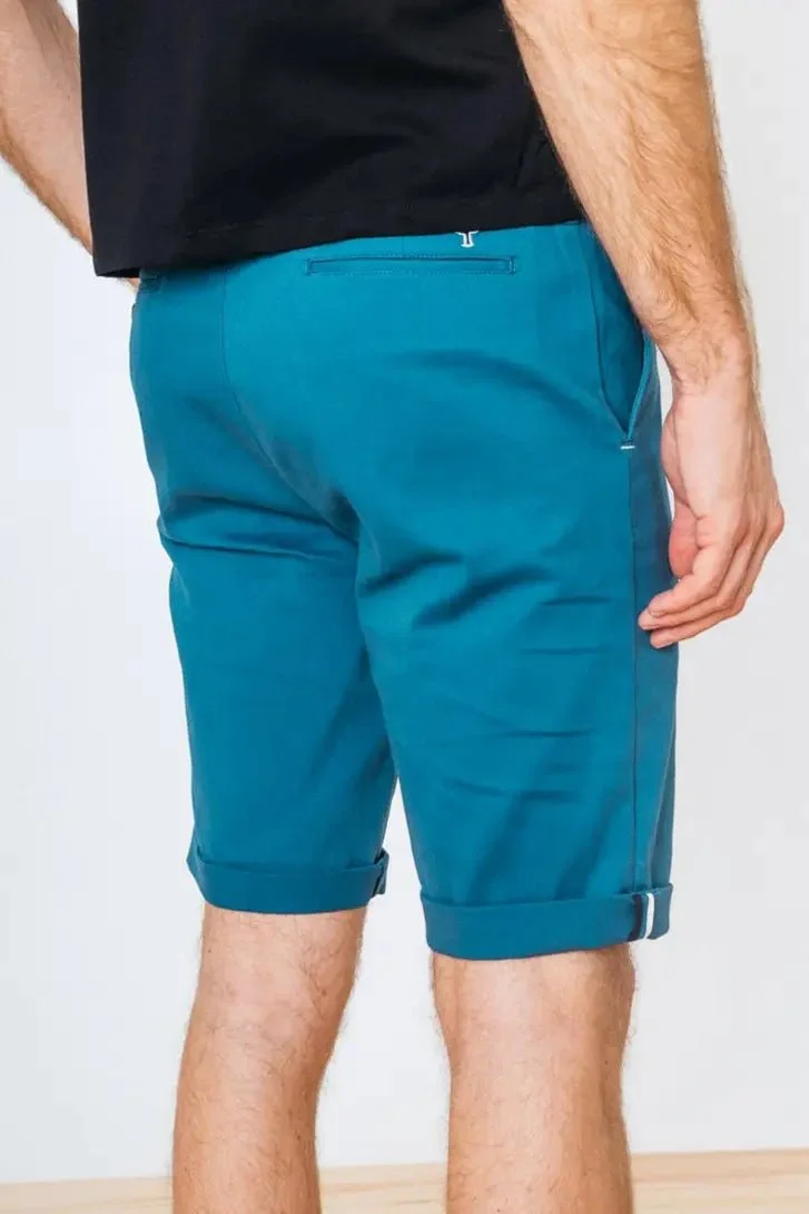 Faguo Saulieu Blue Cotton Shorts