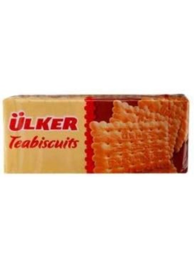 Ulker Ülker Tea Biscuits, Classic Light & Crispy Biscuits, Pack of 6 x 150g - Image 1