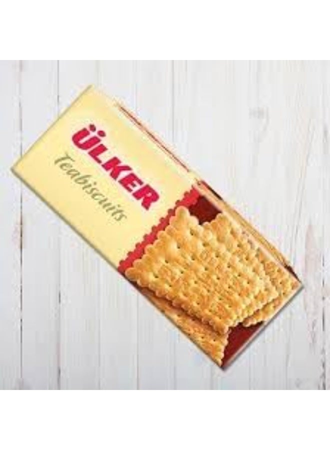 Ulker Ülker Tea Biscuits, Classic Light & Crispy Biscuits, Pack of 6 x 150g - Image 3