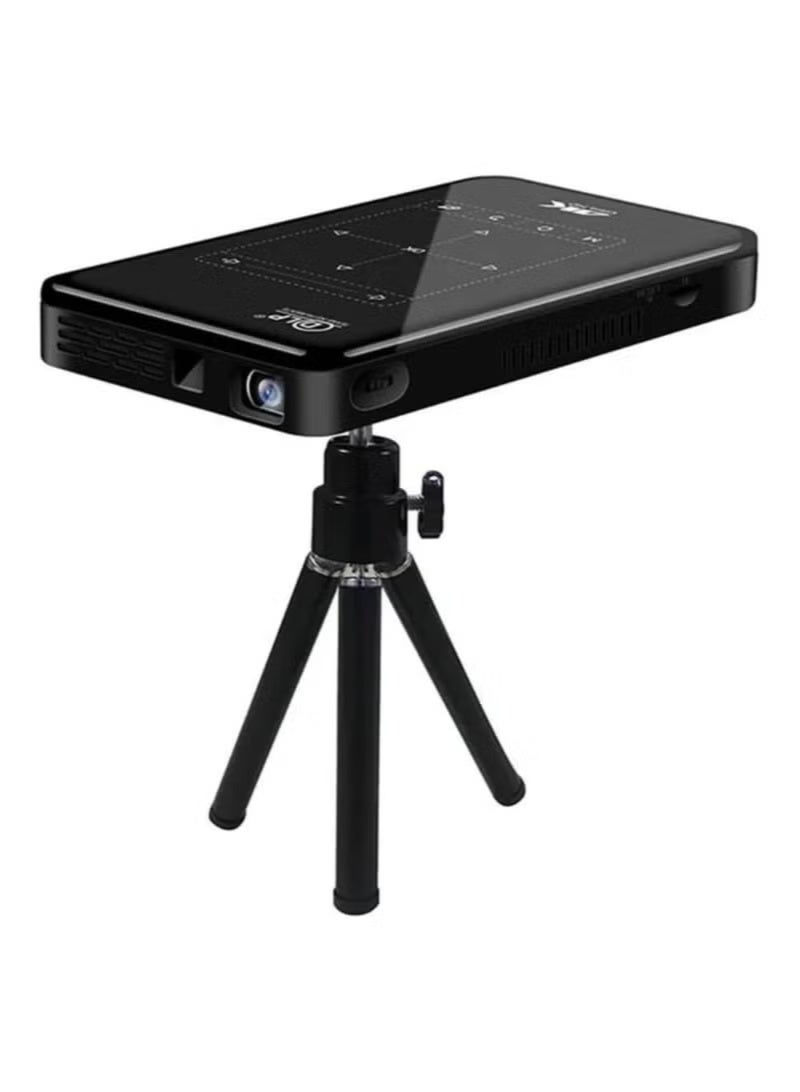 borrego BP09 Portable Mini Smart Projector with 4K Ultra HD Support, DLP Technology, Android 9.0, Bluetooth 4.1, LED Home Cinema Video Projector - Image 1