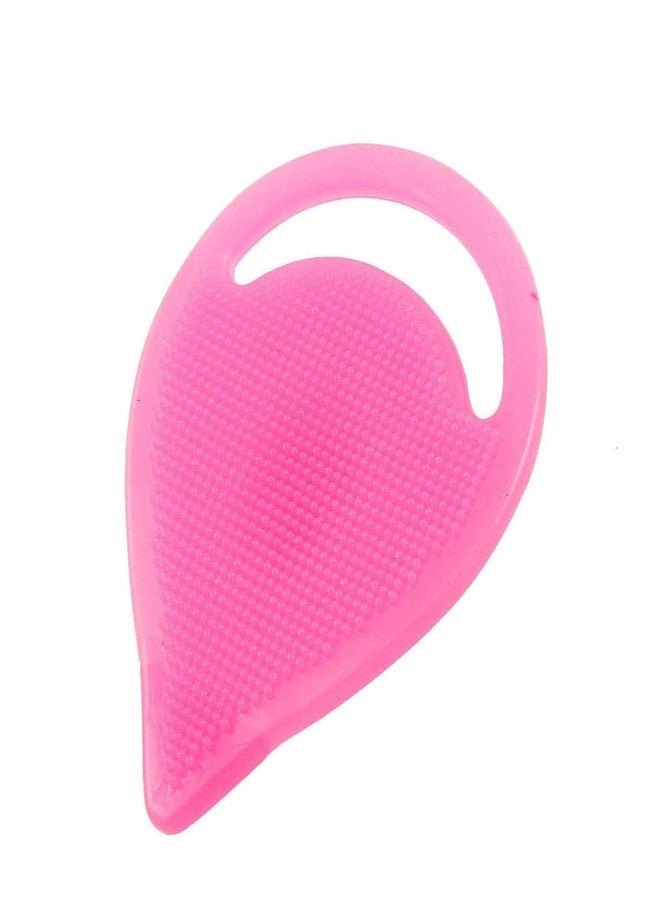 FOK Blackhead Remover Facial Cleansing Silicone Pad Face Cleaner Beauty Tool (Pink, 1) - Image 2