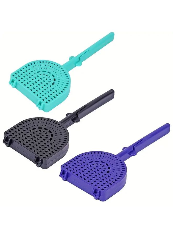 Black Plastic Dental Cleaning Tool for Denture and Teeth Care - Image 1