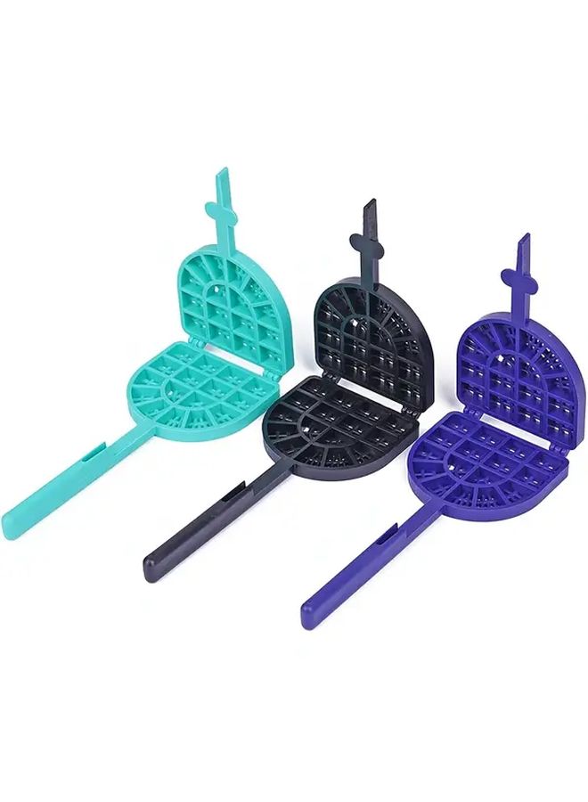 Black Plastic Dental Cleaning Tool for Denture and Teeth Care - Image 2
