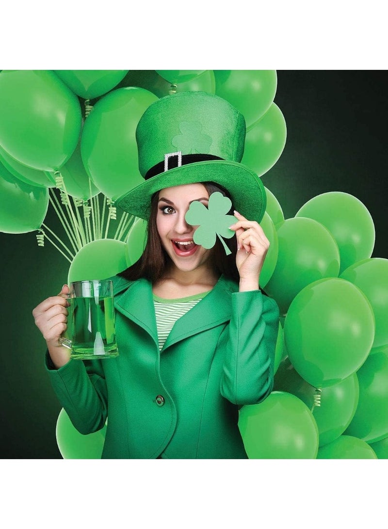 12 Inch Green Latex Party Balloons, Pack of 100 - Image 3