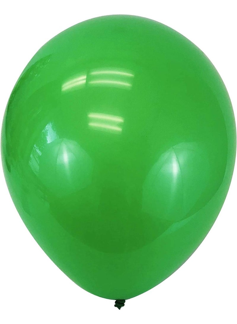 12 Inch Green Latex Party Balloons, Pack of 100 - Image 5