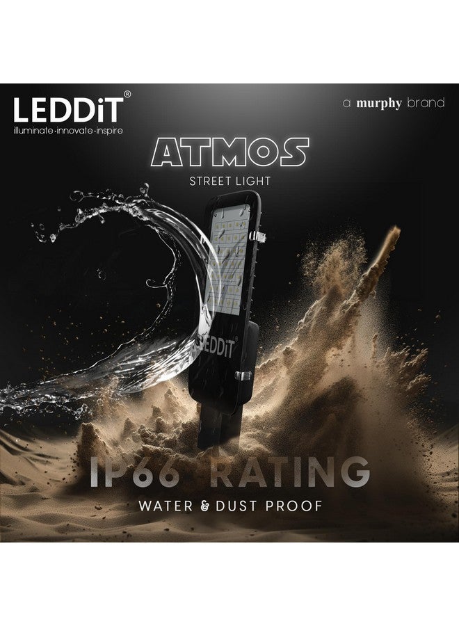 LEDDiT Atmos LED 30W Waterproof with Auto On/Off Day Night Light Sensor Street Light : Pack of 5 (Cool White BIS Approved) - Image 5