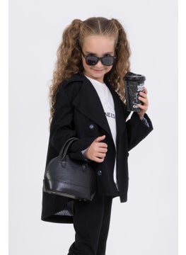 Gold Class Kidswear Double Pocket Waterproof Girl's Trench Coat Raincoat  - Image 3
